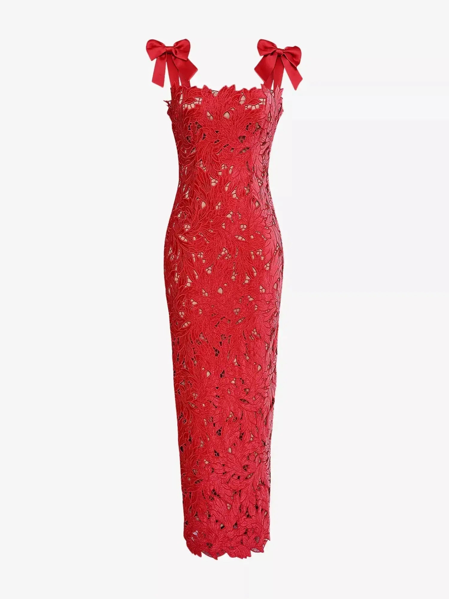 Women's Tiff Velvet Lace Maxi Dress House of CB