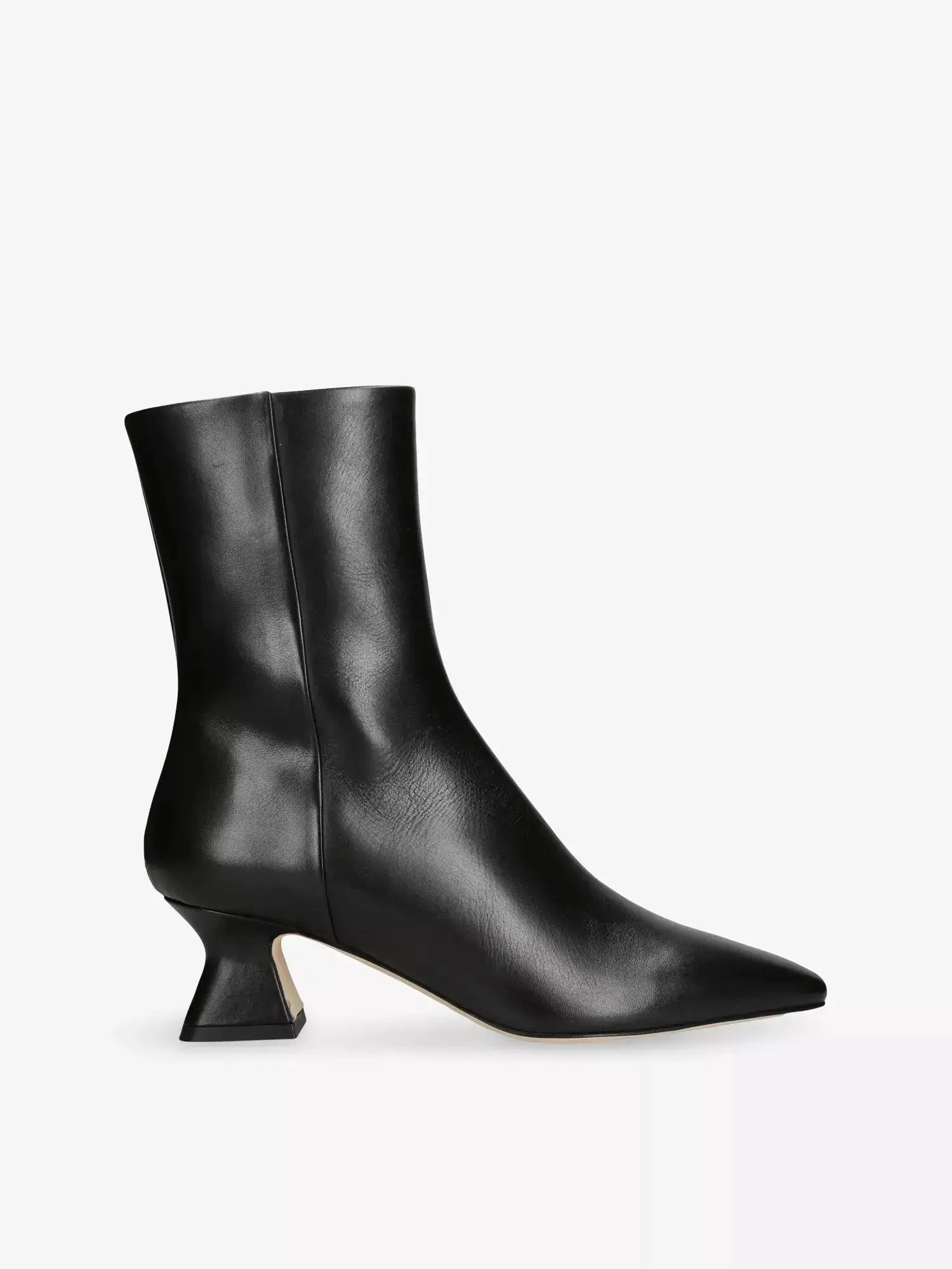 Women's Koko 55 Leather Heeled Ankle Boots Aeyde