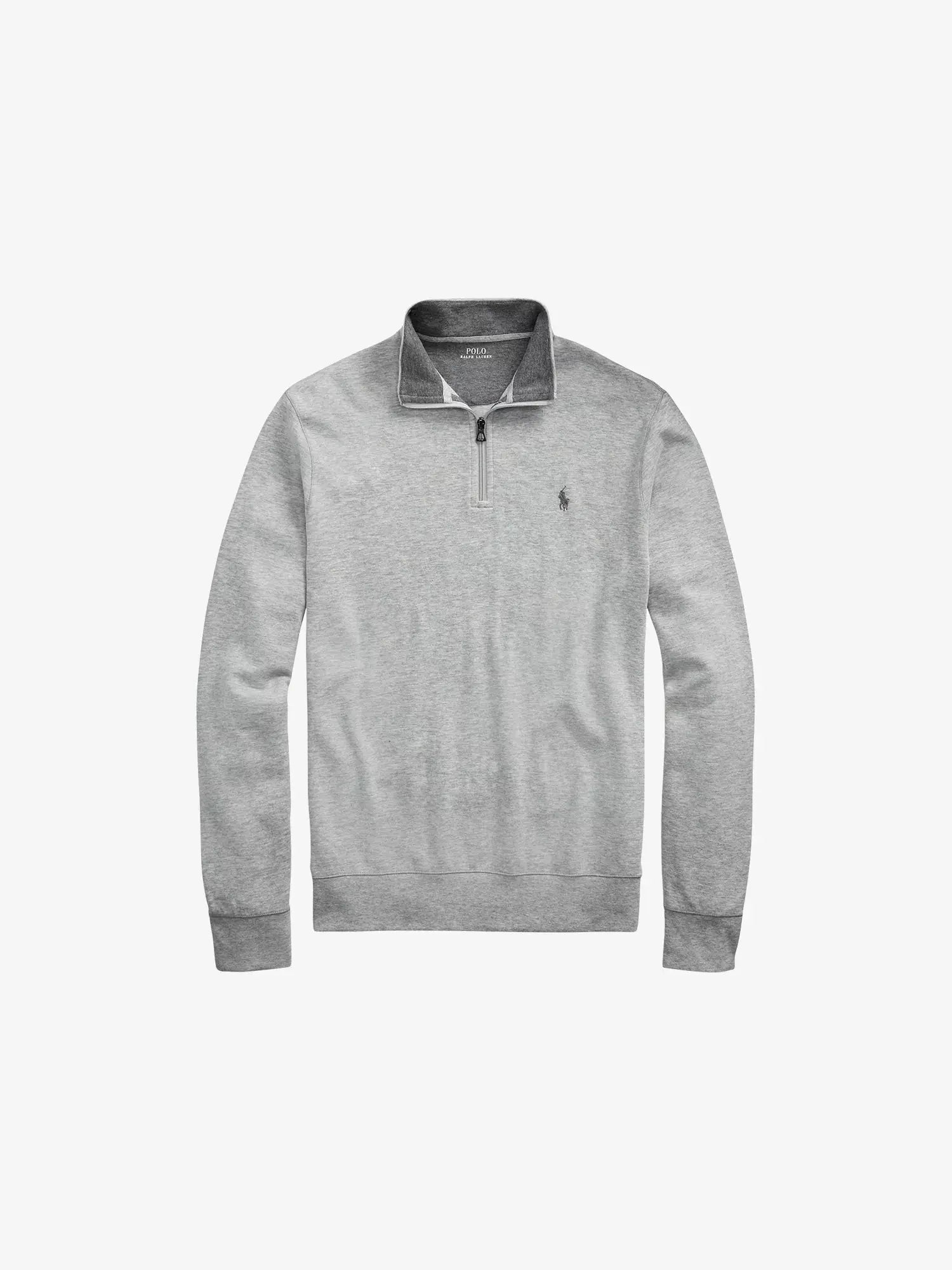 Men's Brand-Embroidered Half-Zip Cotton-Blend Sweatshirt Polo Ralph Lauren