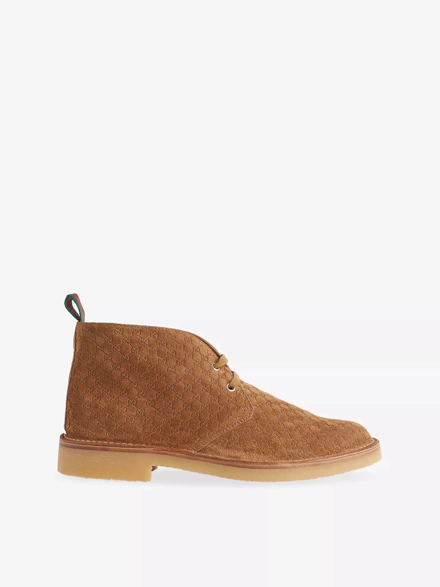 Men's Moreau Suede Ankle Boot Gucci