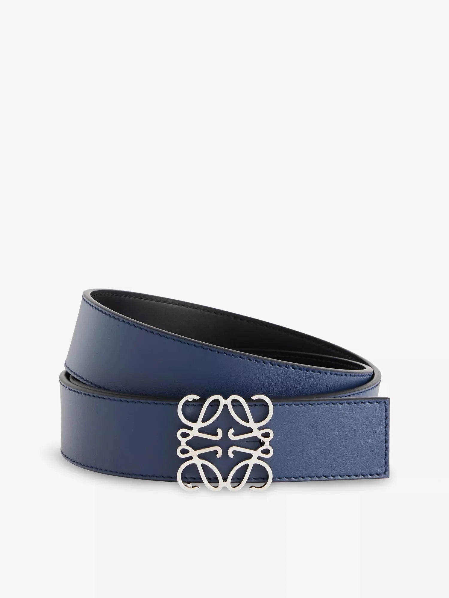 Men's Anagram Reversible Leather Belt Loewe