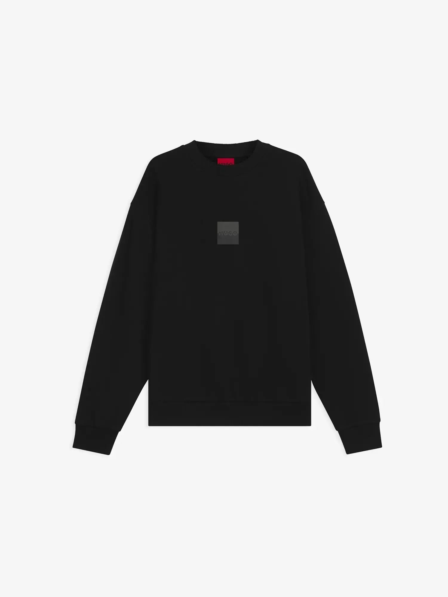 Men's Brand-Print Regular-Fit Cotton Sweatshirt HUGO