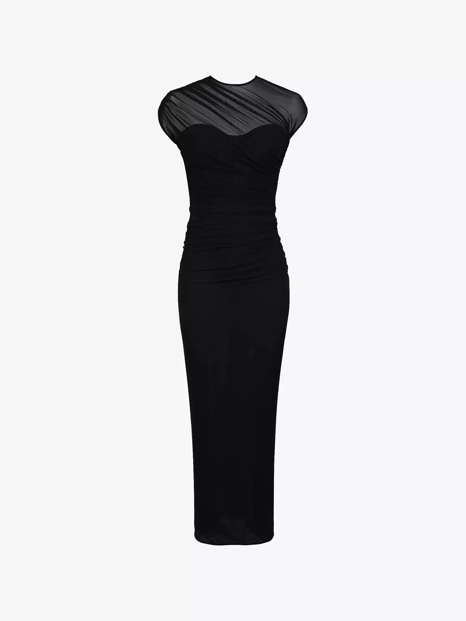 Women's Orelia Draped Mesh Maxi Dress House of CB
