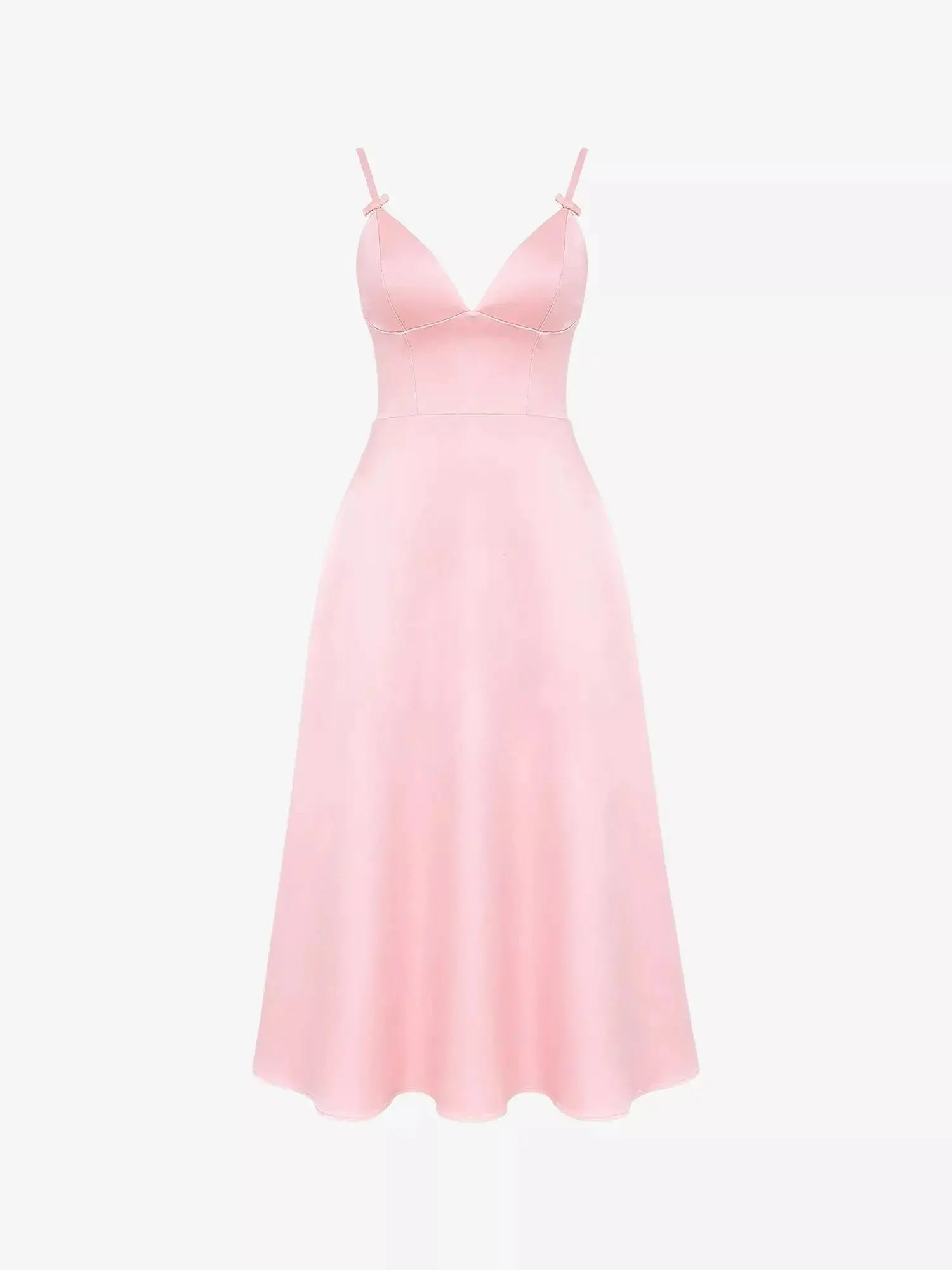 Women's Tiffany bow tie-embellished satin midi dress House of CB
