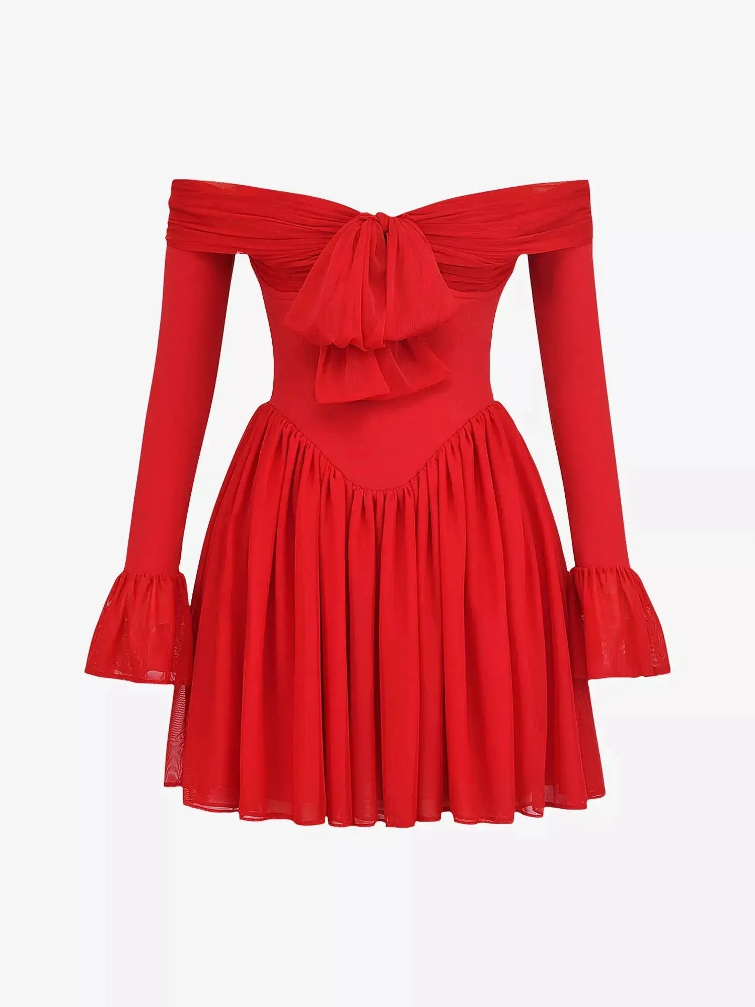 Women's Alana off-the-shoulder stretch-woven mini dress House of CB
