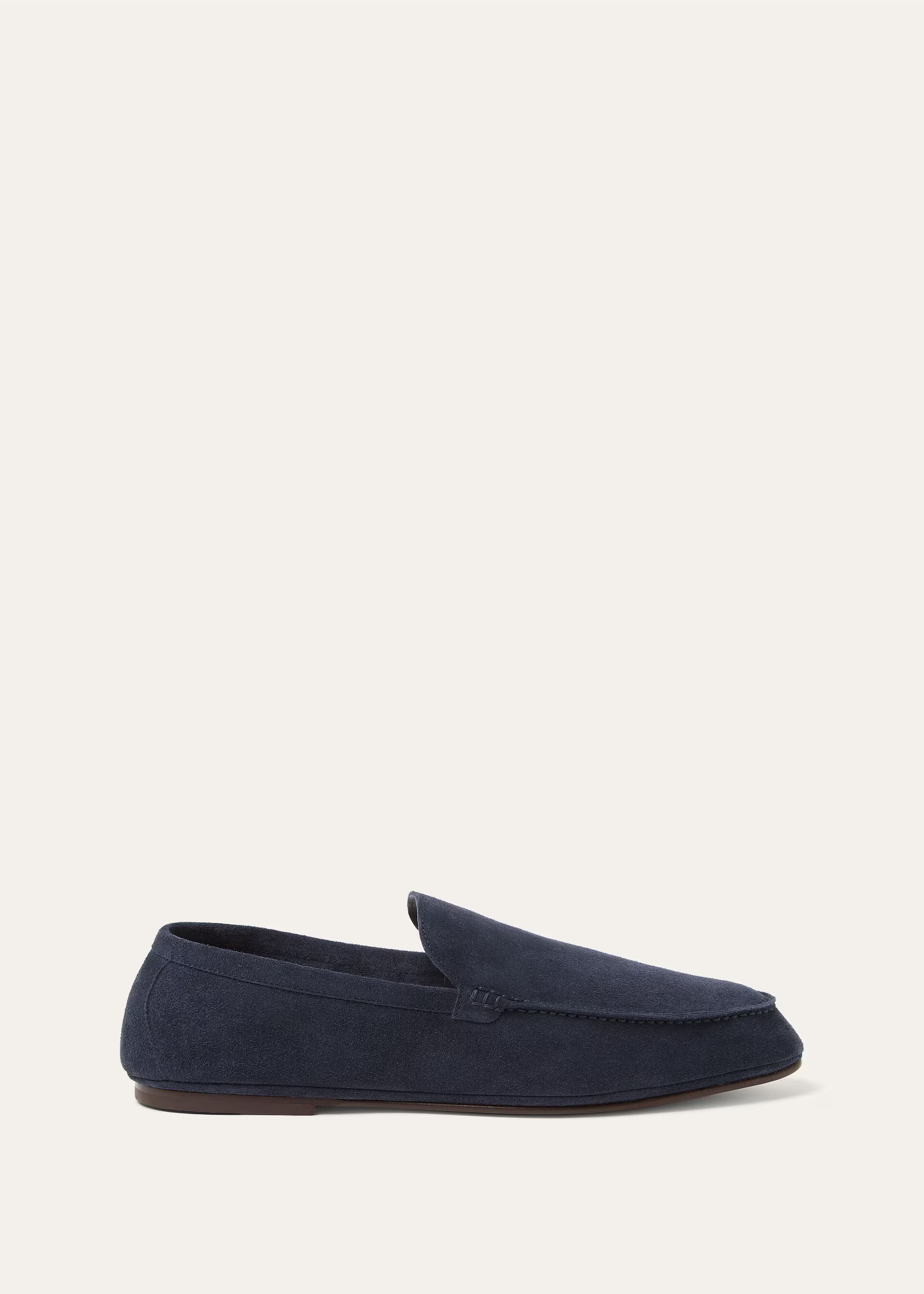 Men's Summer Anton Walk Loafer Dark Blue Abyss Loro Piana