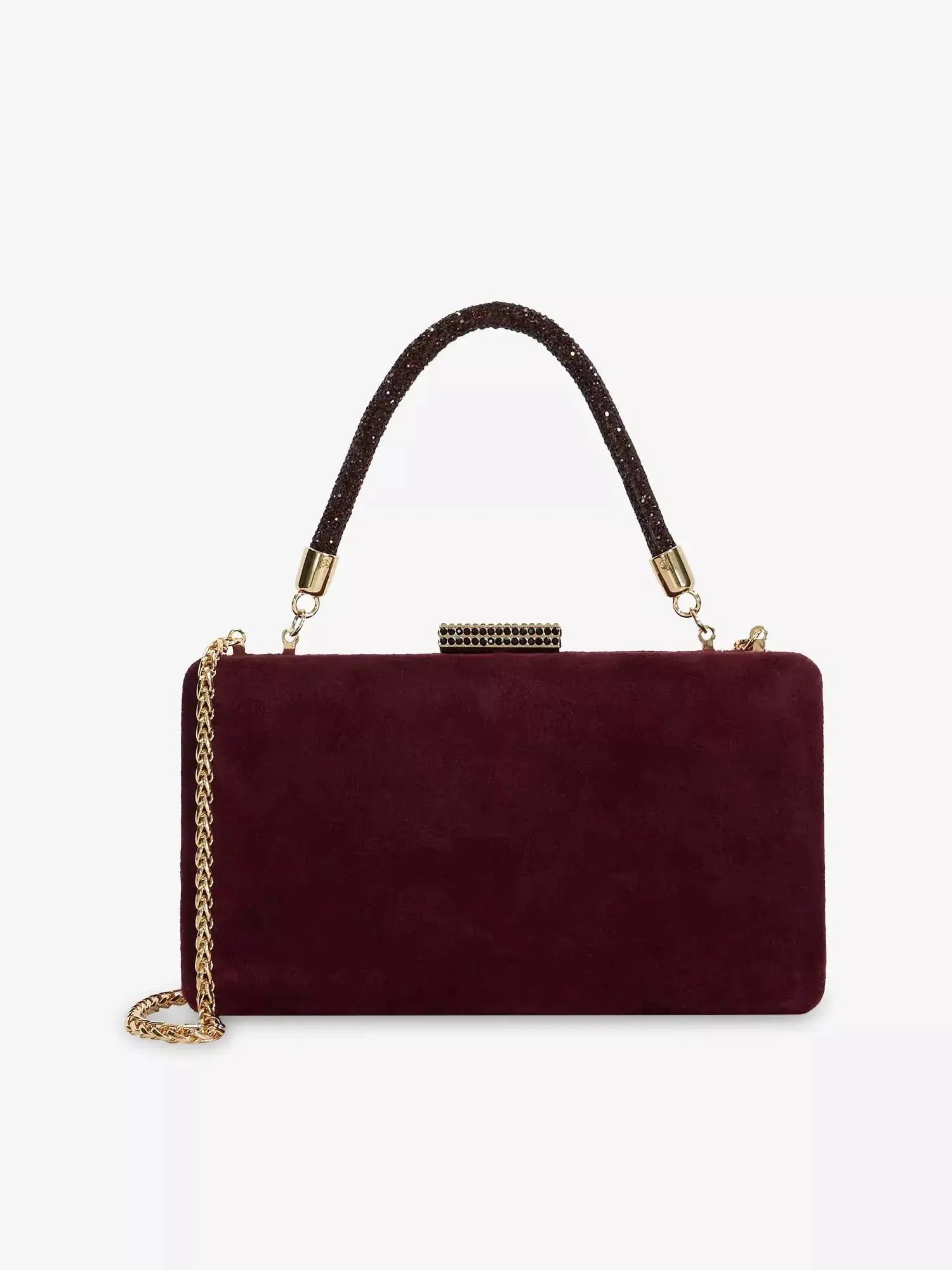 Women's Beaut Suede Clutch Bag Dune