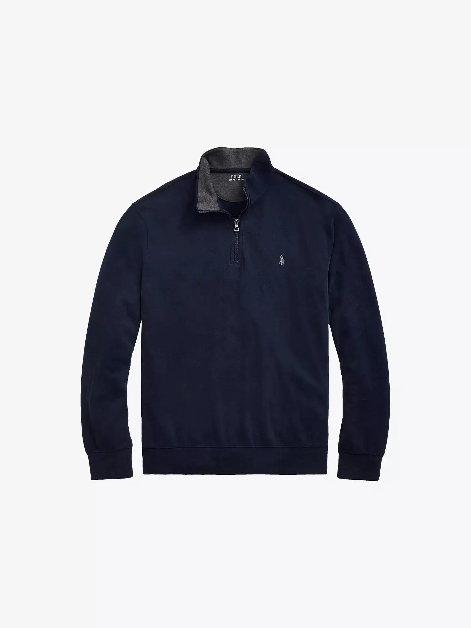 Men's Brand-Embroidered Half-Zip Cotton-Blend Sweatshirt Polo Ralph Lauren