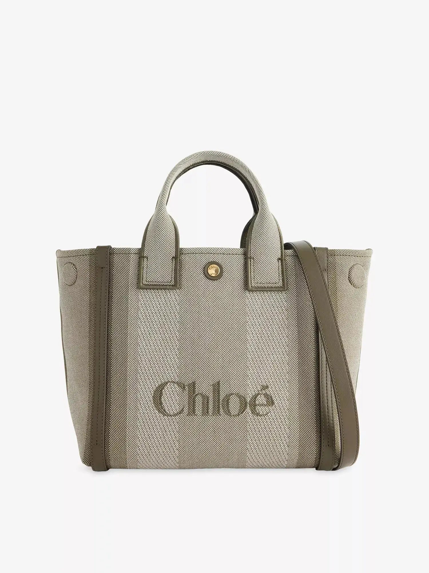 Women's Small Carry Canvas Tote Bag Chloé