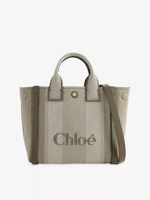 Women's Small Carry Canvas Tote Bag Chloé