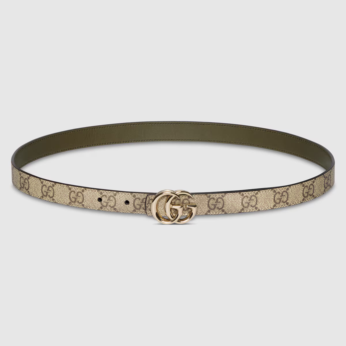 Women's Reversible GG Marmont thin belt 2cm width Gucci