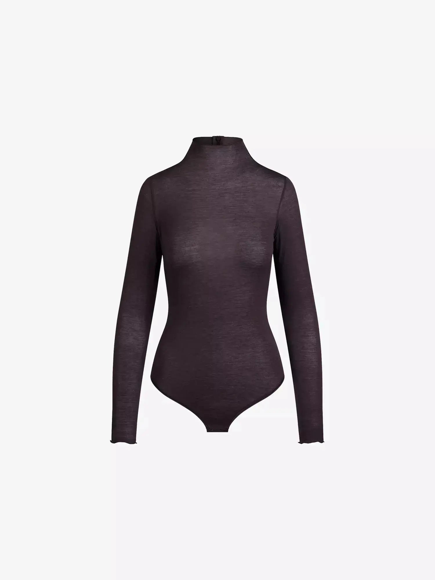 Women's Sheer Modal Long-Sleeve Jersey Bodysuit SKIMS