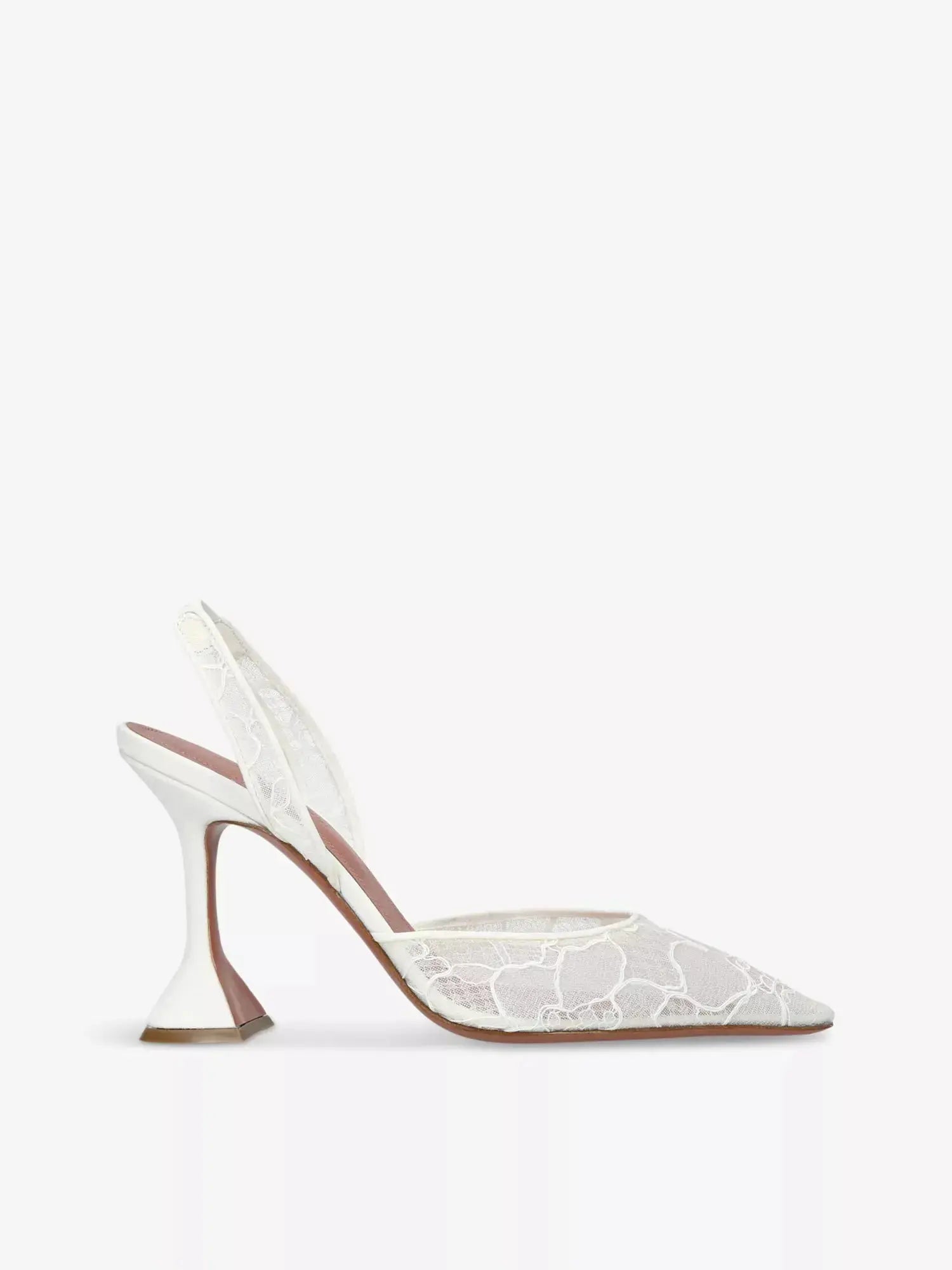 Women's Holli 95 sling-back lace heeled courts Amina Muaddi