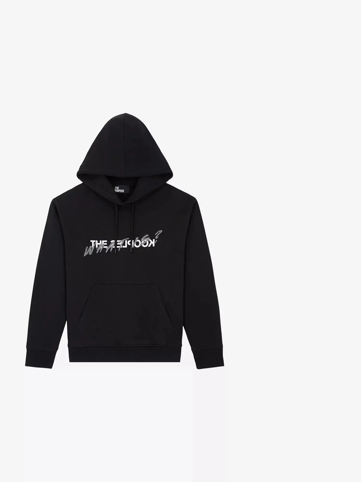 Women's Graphic-print rhinestone-embellished cotton-jersey hoody The Kooples