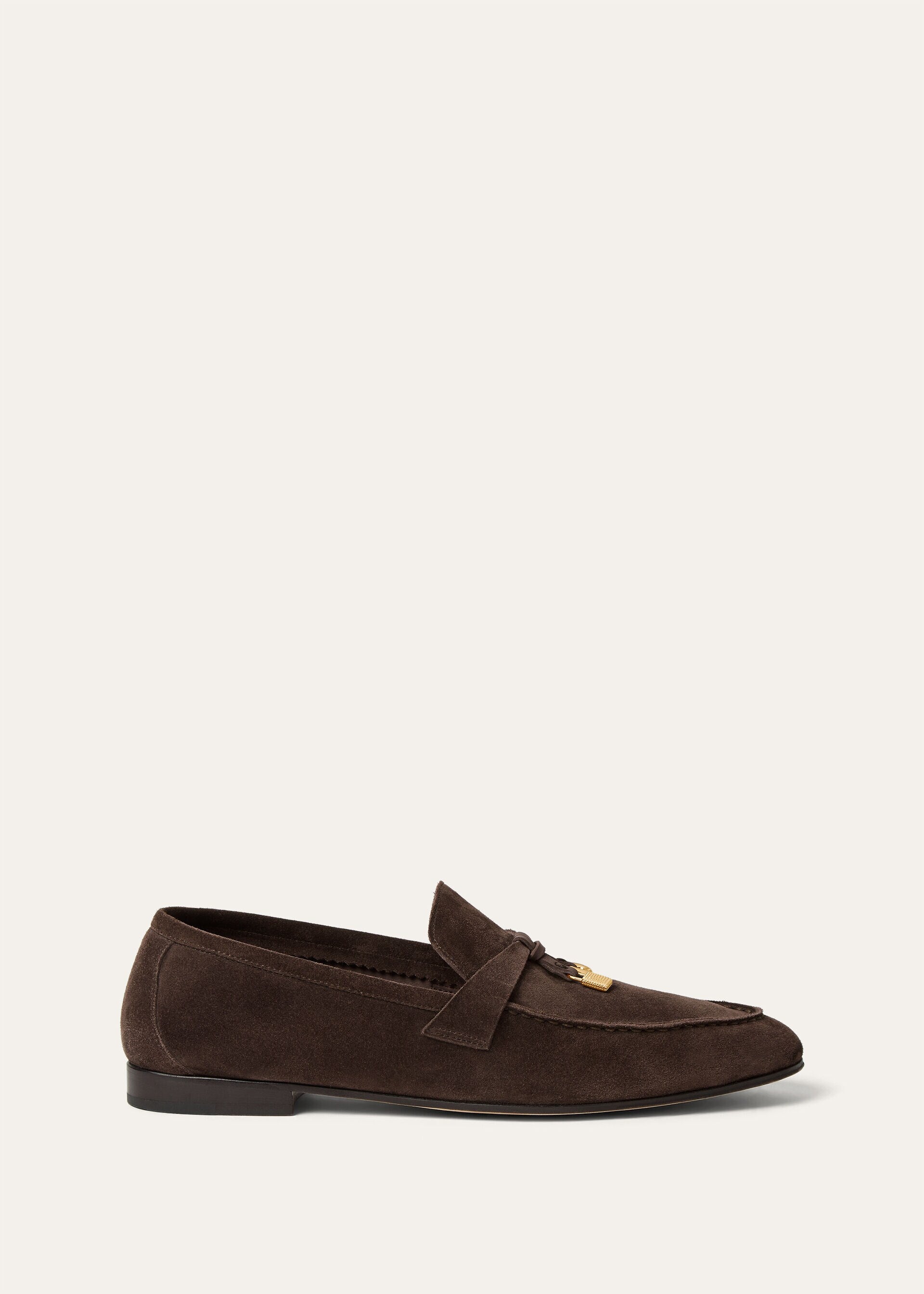 Loro Piana Women's Joan Loafer Cedar Bronze Loro Piana