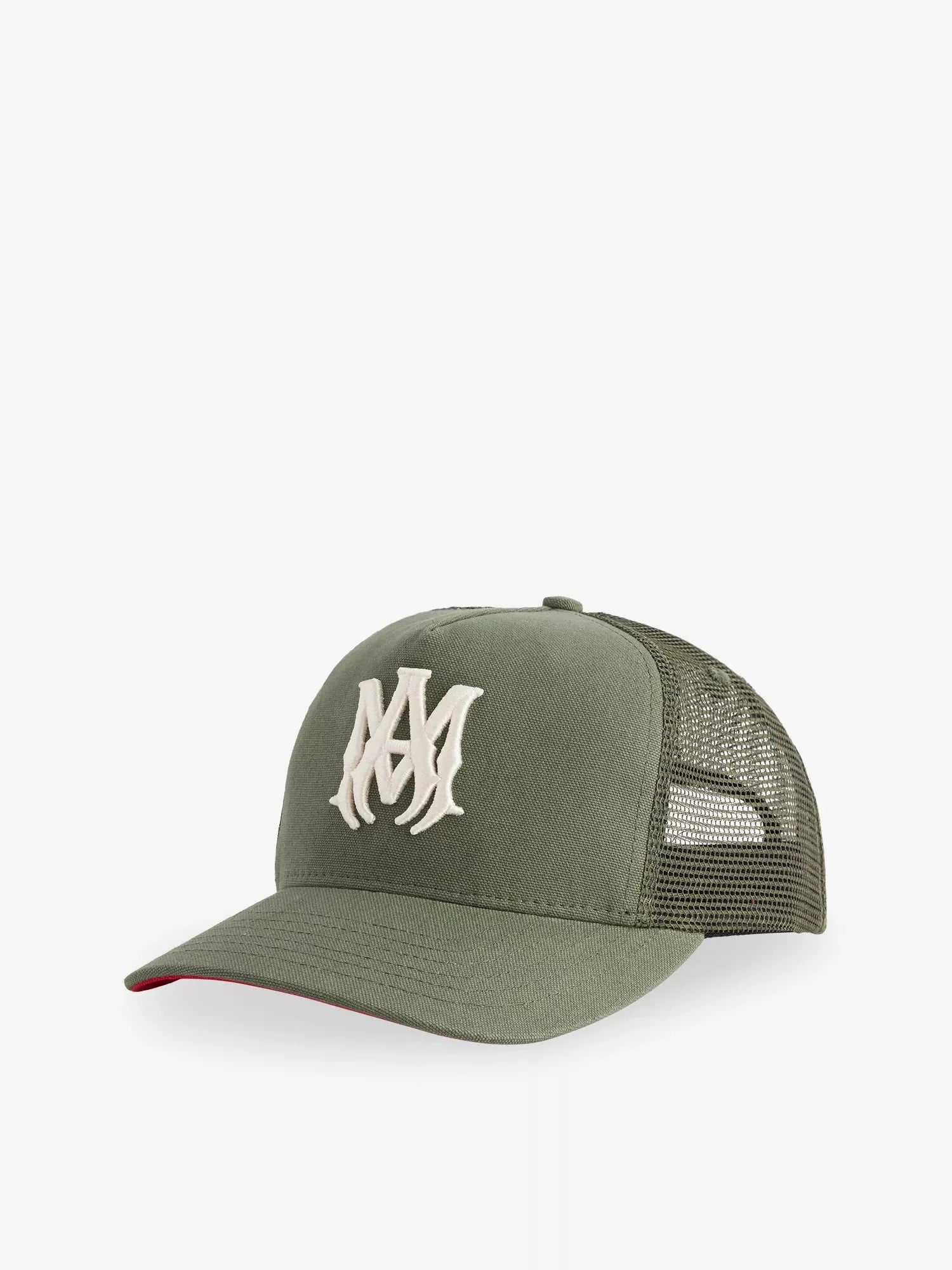 Men's Ma Logo Cotton Trucker Hat Amiri