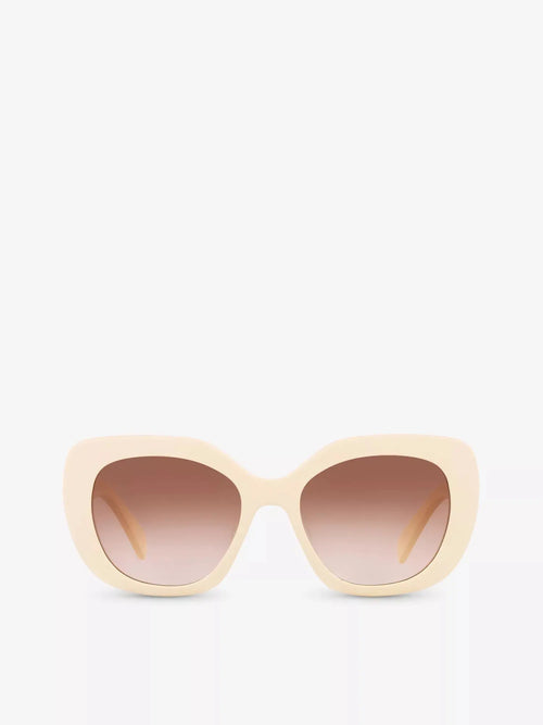 Women's CL000366 CL40226U butterfly-frame acetate sunglasses CELINE