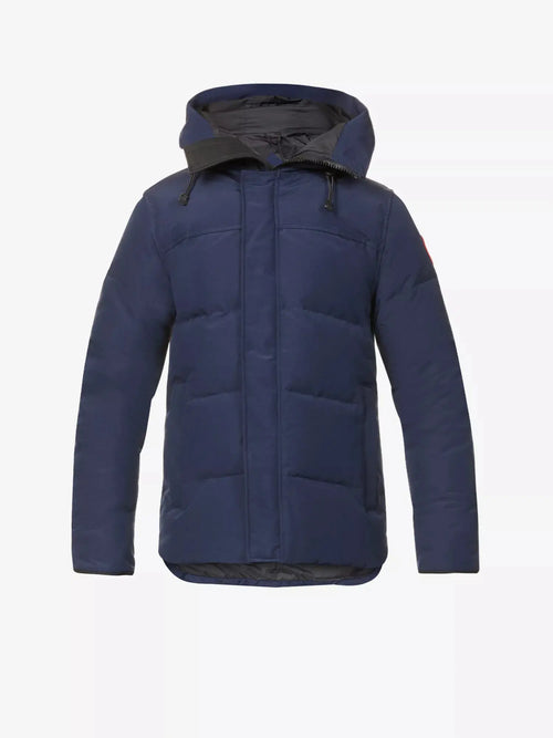 Men's Macmillan funnel-neck twill-down parka jacket Canada Goose