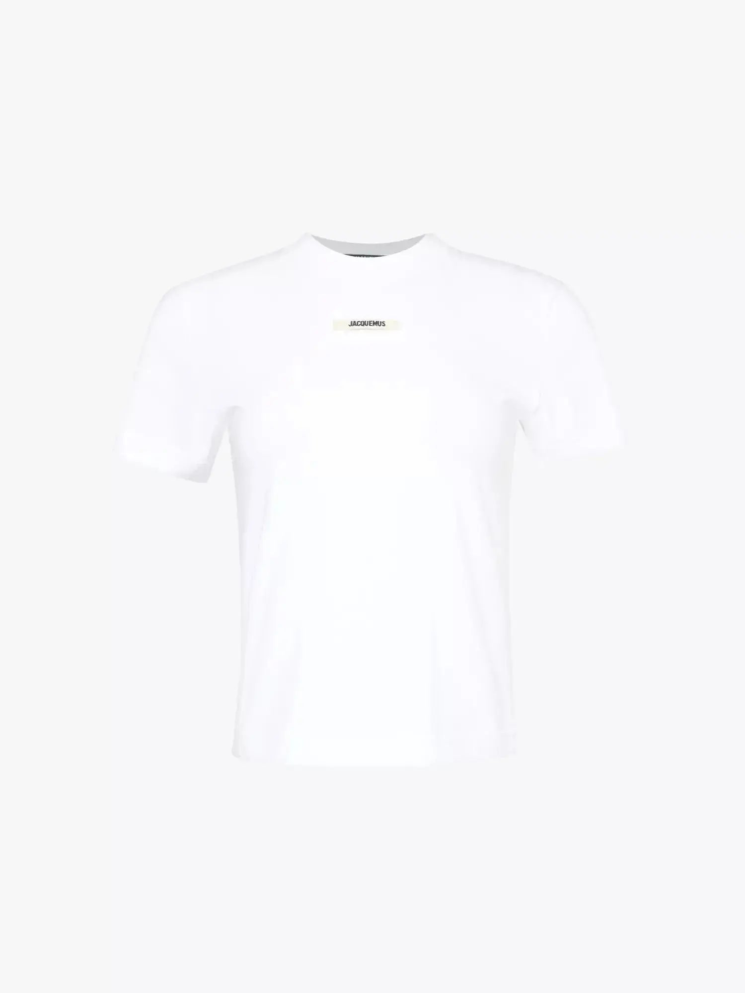Women's Brand-print short-sleeve stretch-cotton T-shirt Jacquemus