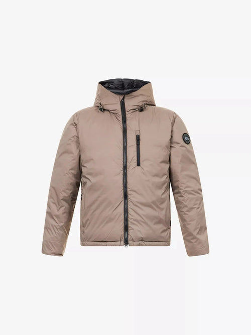Men's Lodge Regular-Fit Shell-Down Hoody Canada Goose