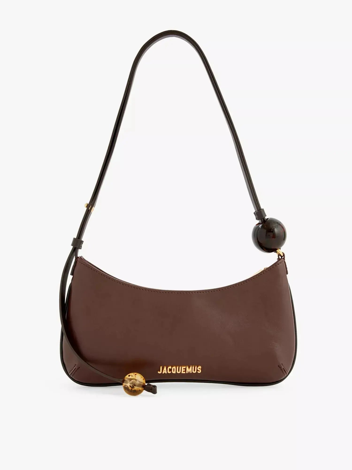 Women's Le Bisou Perle leather shoulder bag Jacquemus