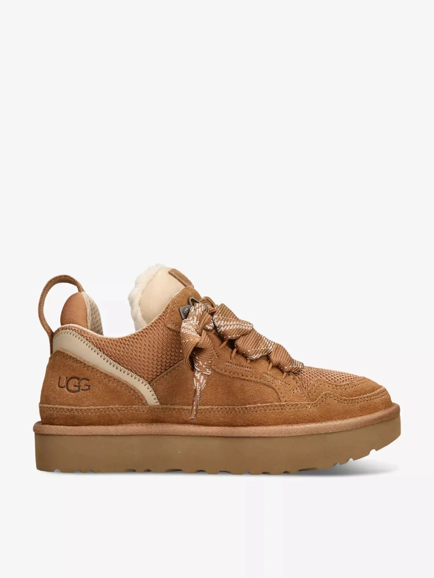 Women's Lowmel suede and mesh low-top trainers UGG