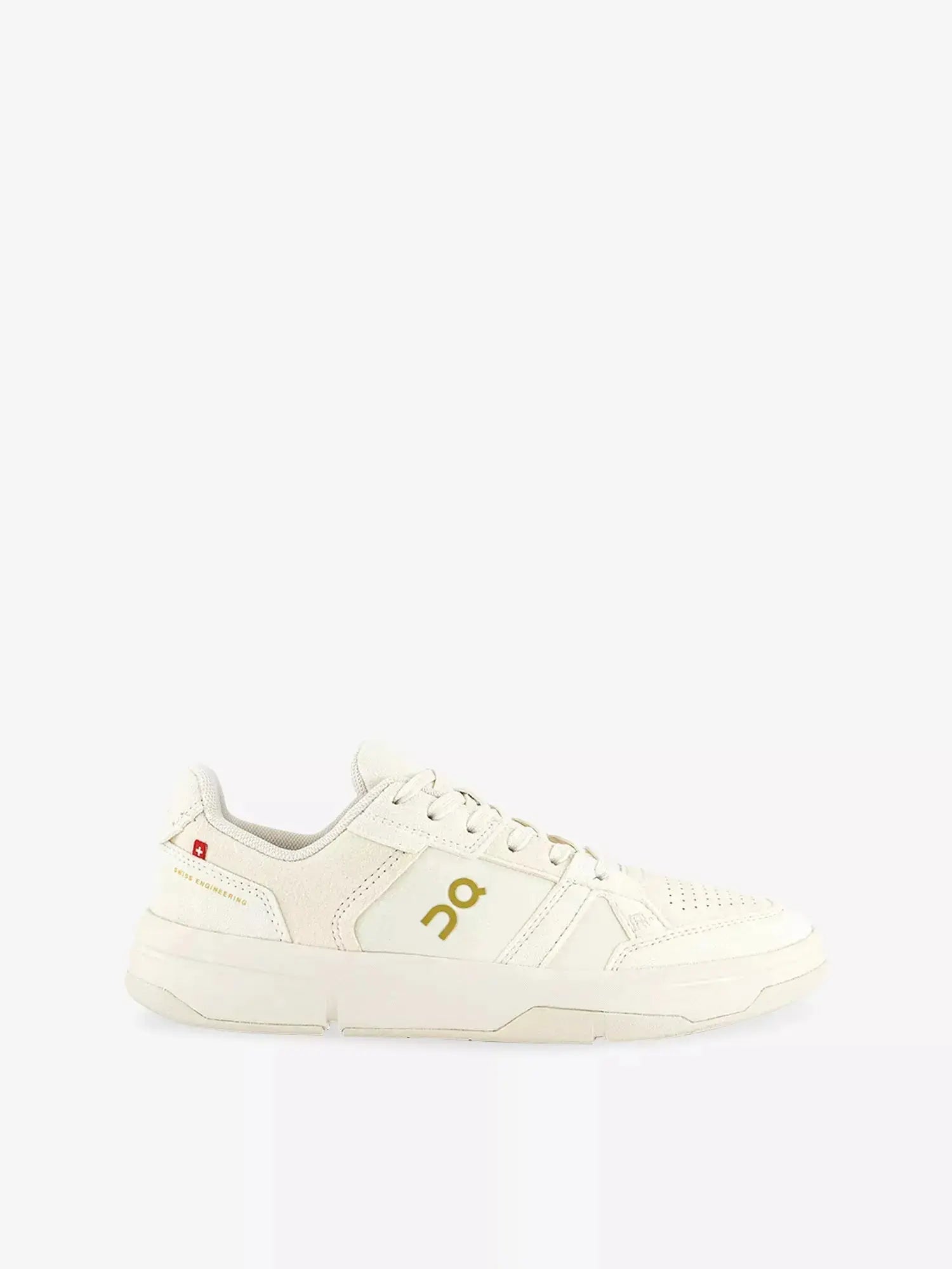 Women's On X Roger Federer Clubhouse Ace Leather Trainers ON