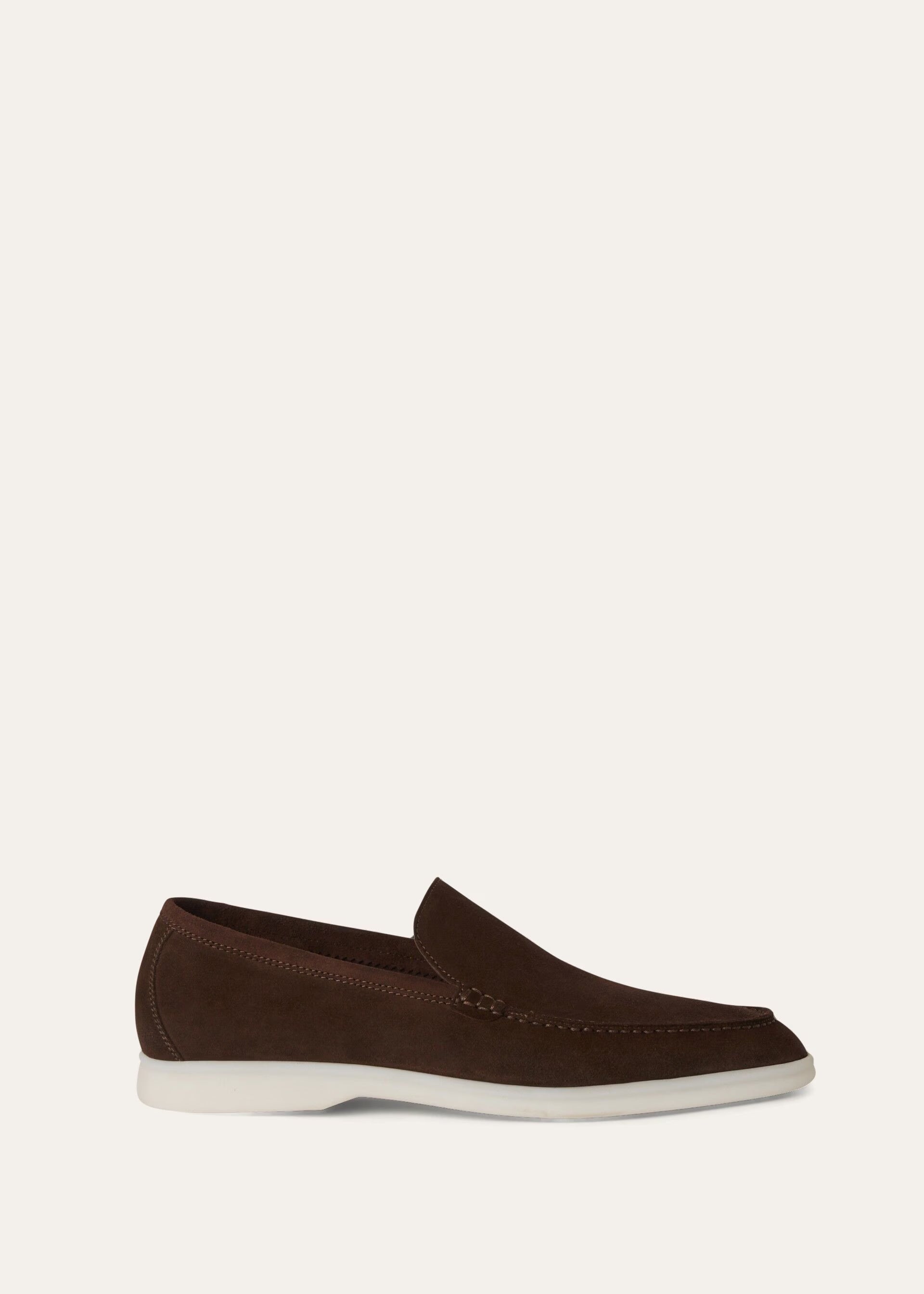 Men's Summer Walk Loafer Chocolate Loro Piana
