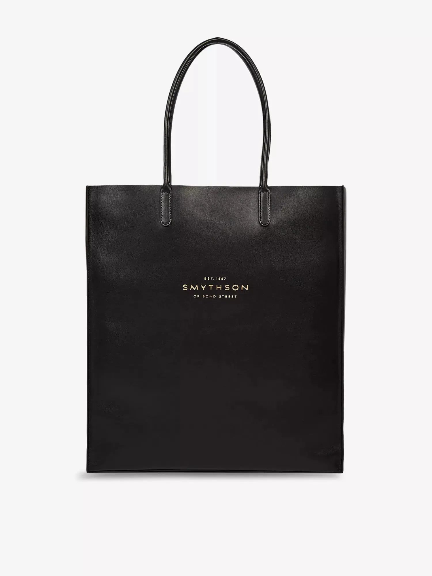 Men's Pavilion Kingly Leather Tote Bag Smythson