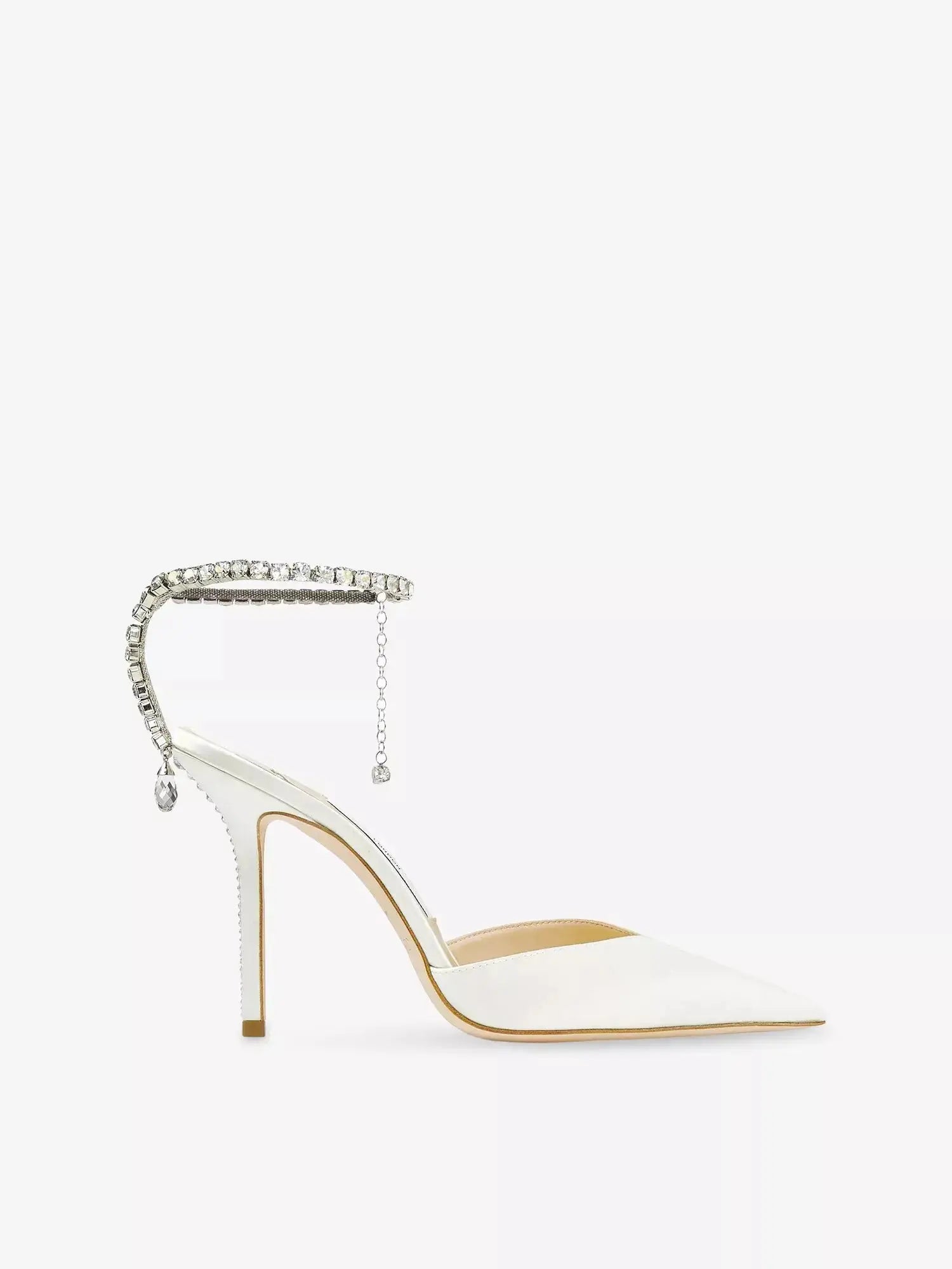 Women's Saeda 100 Satin Heeled Courts Jimmy Choo