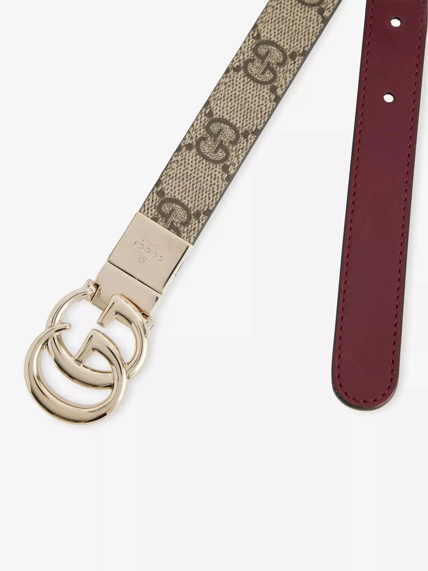 Women's Reversible Marmont Canvas Belt Gucci
