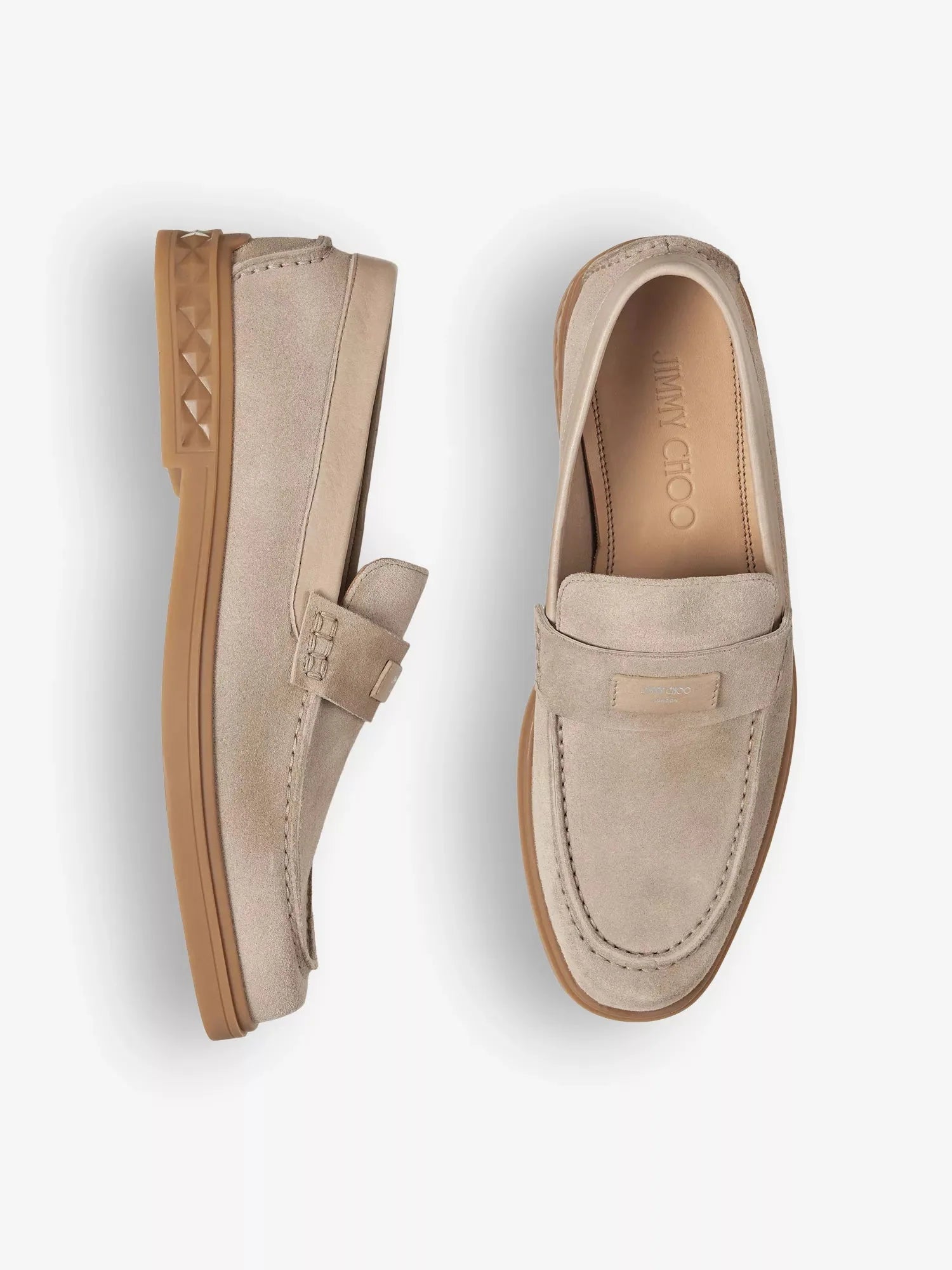 Men's Josh Driver reverse-suede loafers Jimmy Choo
