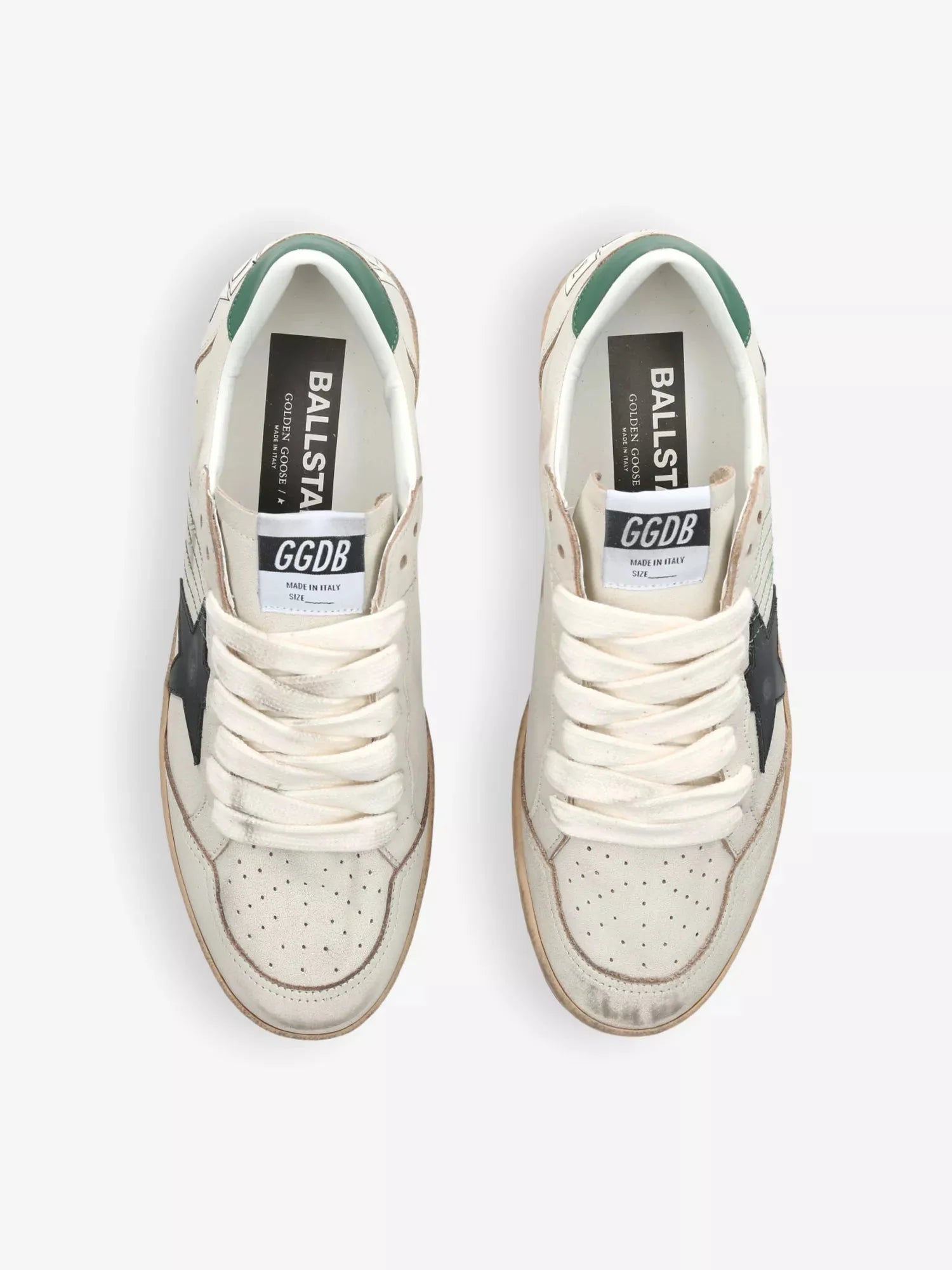 Men's Ballstar 10366 leather low-top trainers Golden Goose