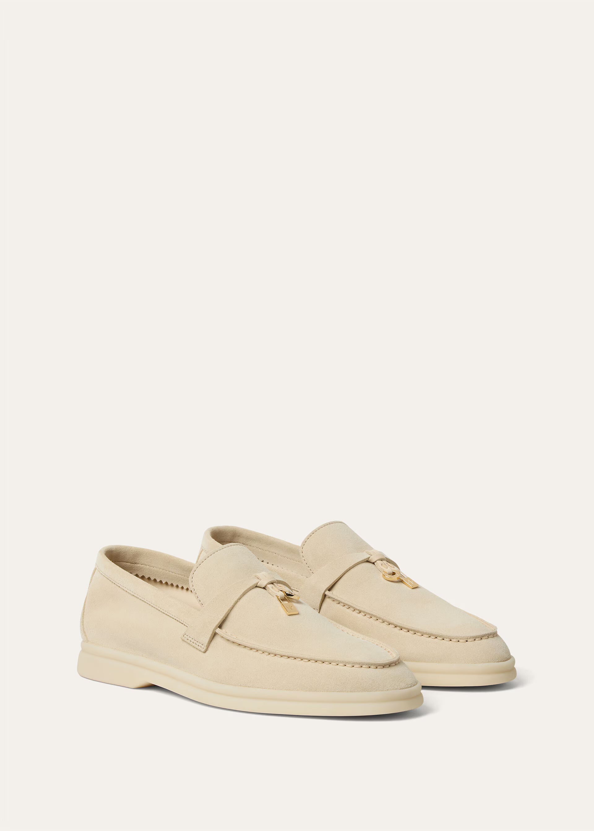 Loro Piana Women's Summer Charms Walk Loafer Baby Cashmere Loro Piana