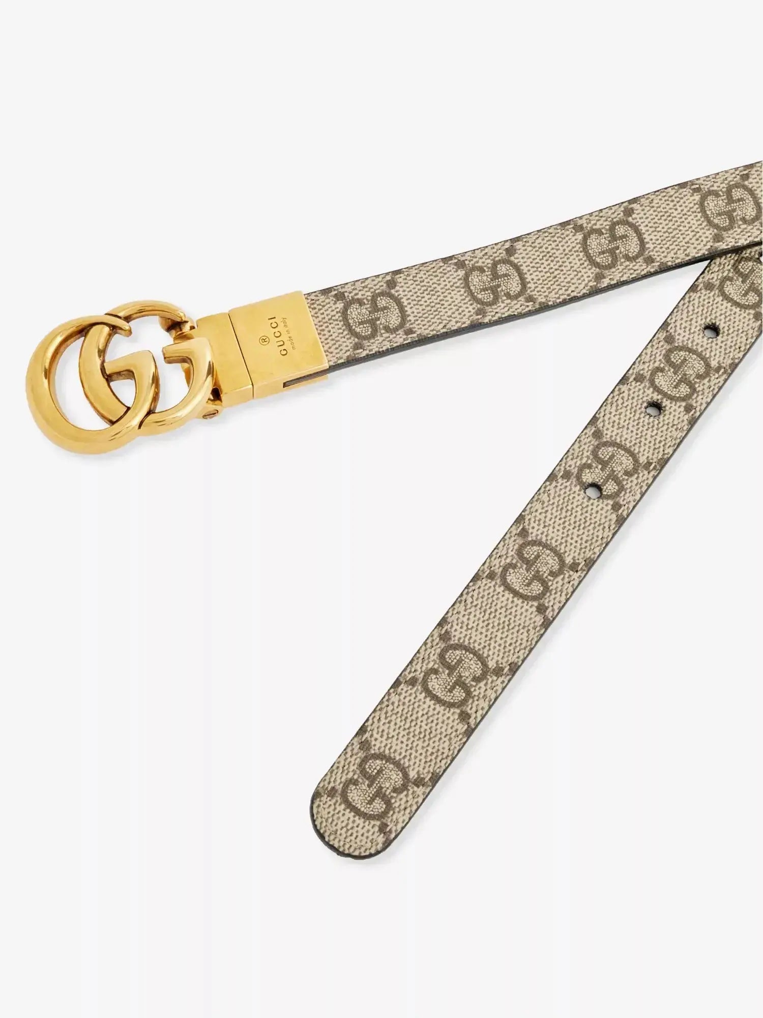 Women's Reversible logo-buckle leather belt Gucci