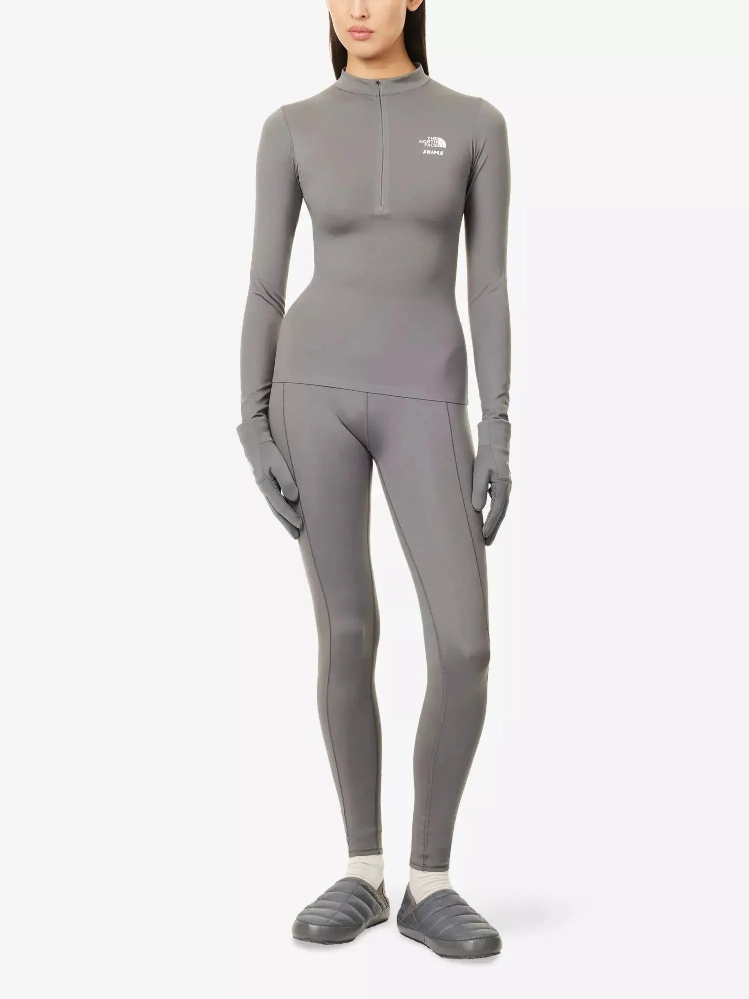 Women's The North Face x SKIMS Refina Stretch-Woven Long-Sleeve Top The North Face