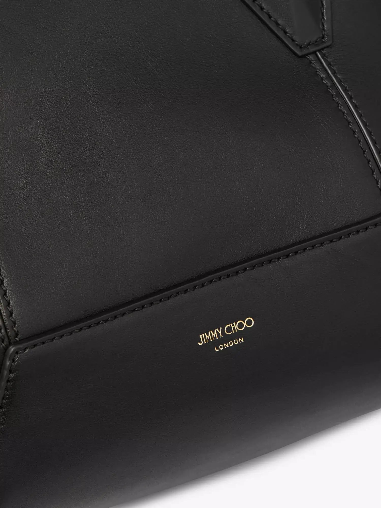 Men's Diamond logo-embossed leather tote bag Jimmy Choo