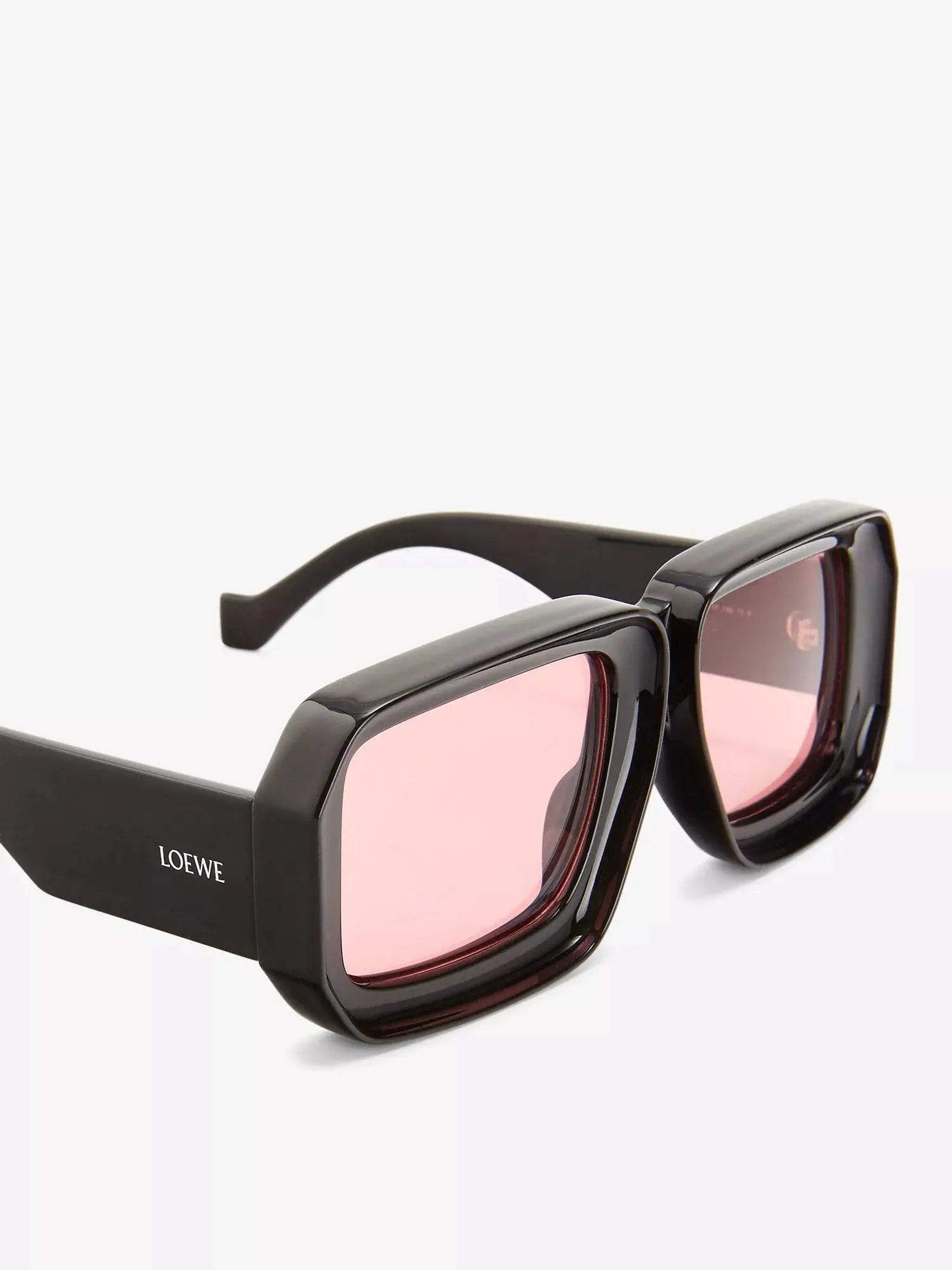 Women's Loewe x Paula's Ibiza Dive In Mask square-frame acetate sunglasses Loewe