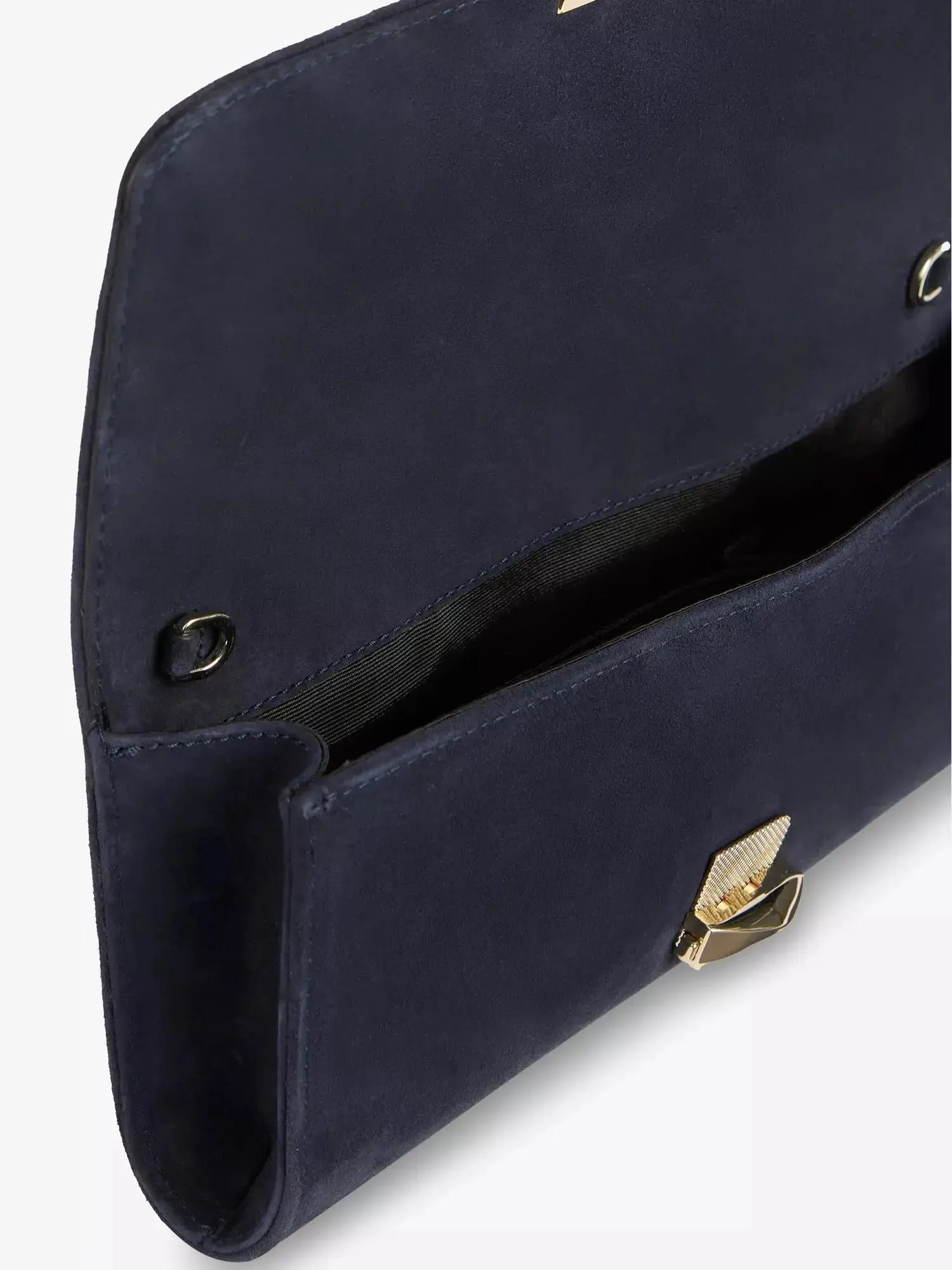 Women's Daisy Suede Clutch Bag LK Bennett