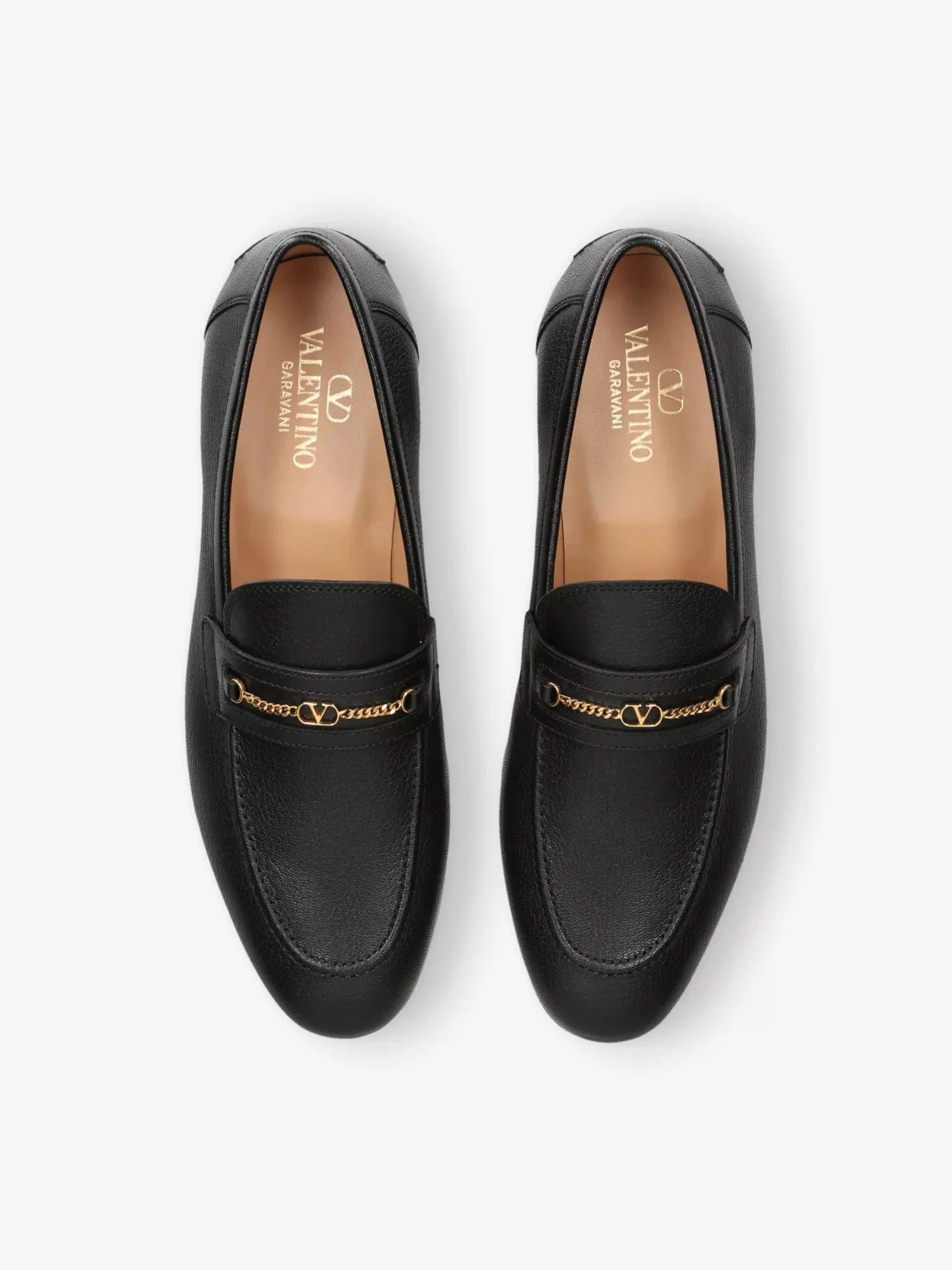 Men's VLogo 2 Leather Loafers Valentino Garavani