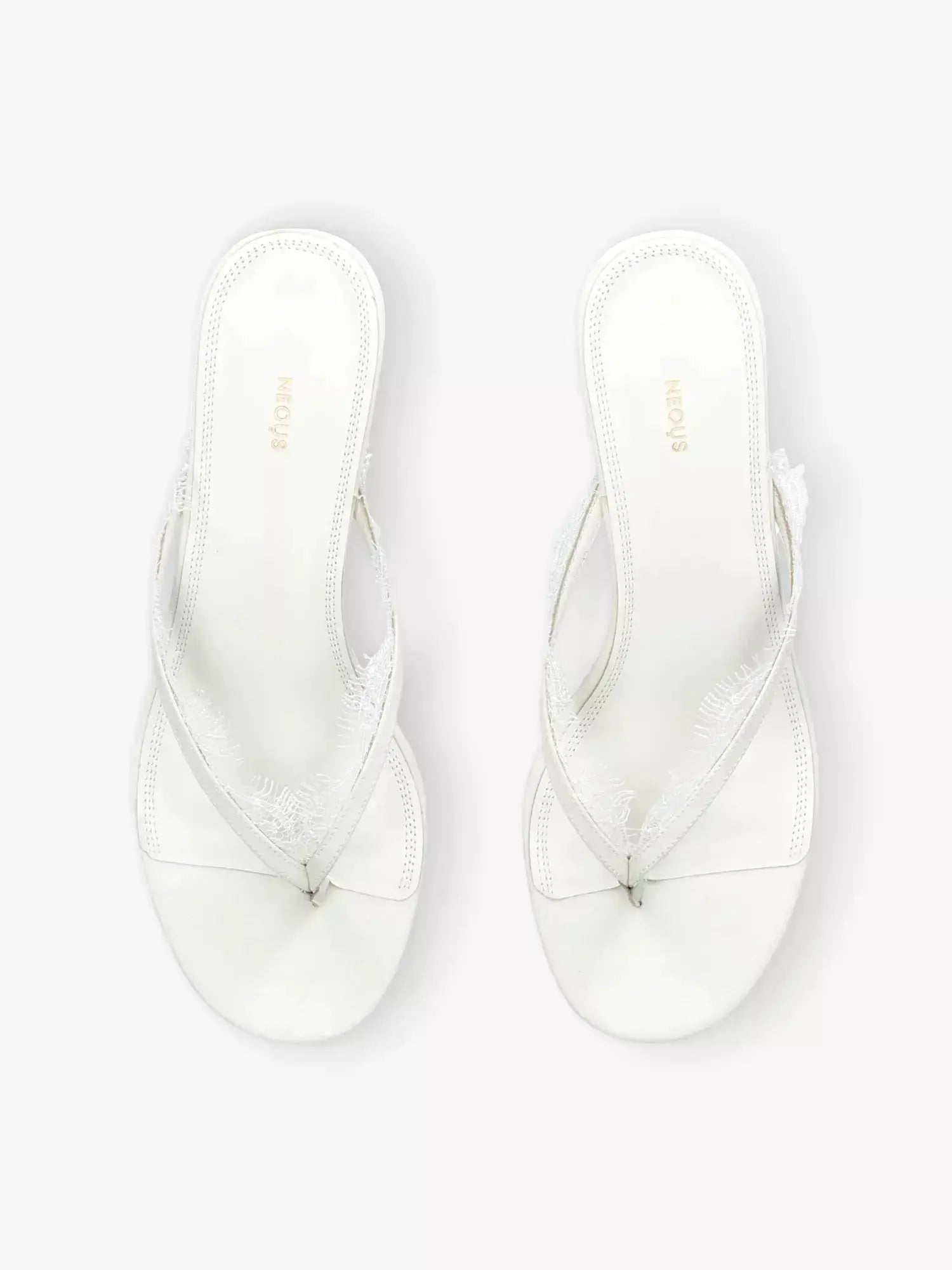 Women's Kalliope Lace-Trim Heeled Sandals Neous