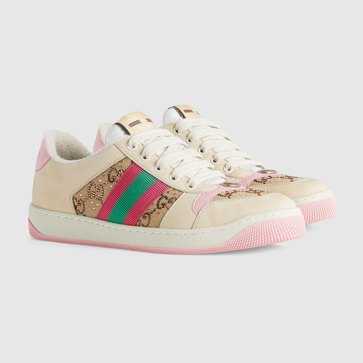 Women's GG crystal Screener sneaker Gucci