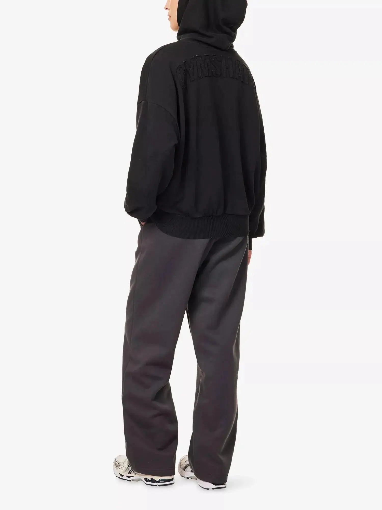 Women's Power Washed Oversized Cotton-Jersey Hoody Gymshark