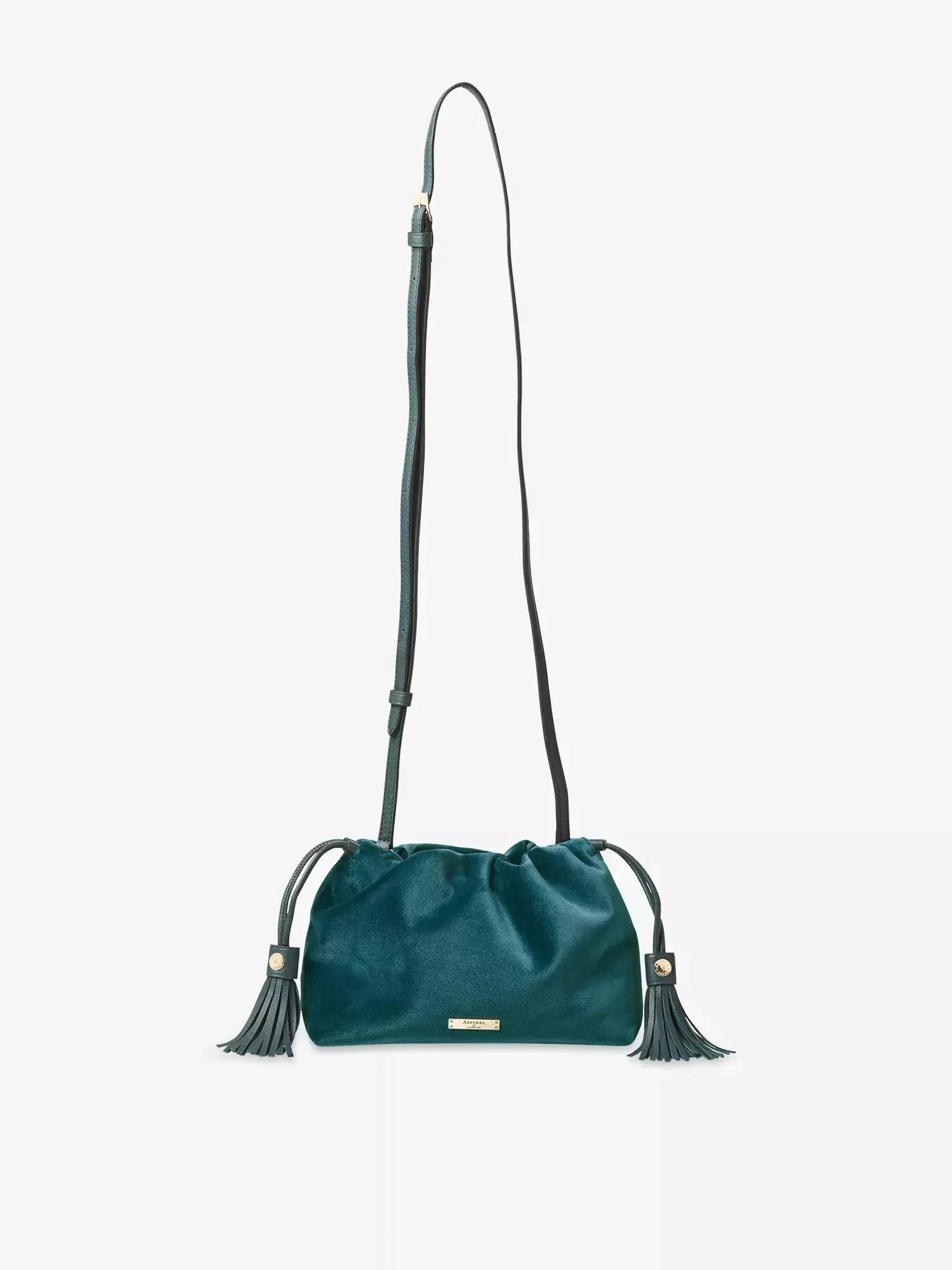 Women's Amelia Velvet Cross-Body Bag Aspinal of London