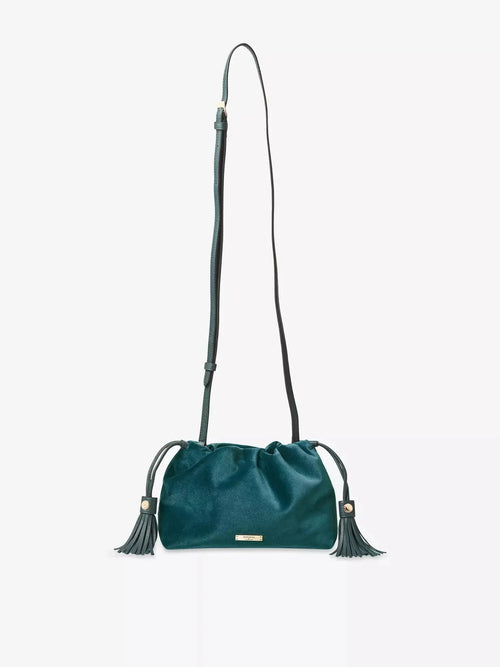 Women's Amelia Velvet Cross-Body Bag Aspinal of London