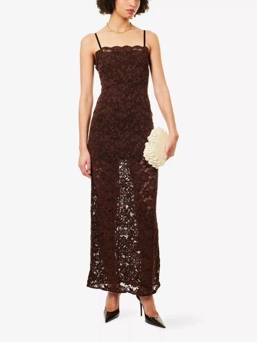 Women's Pamela Floral Stretch-Woven Maxi Dress Bec & Bridge