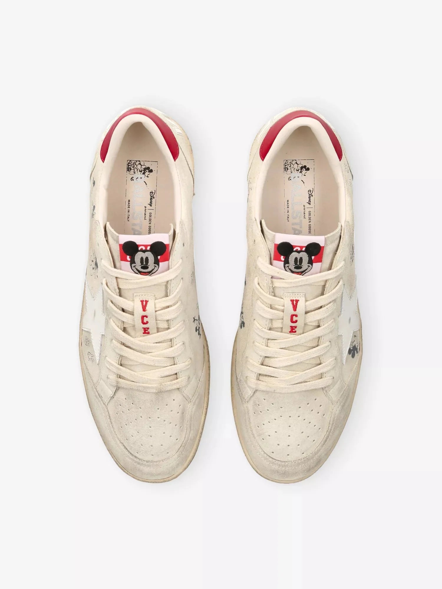 Men's Ballstar Disney Suede Trainers Golden Goose