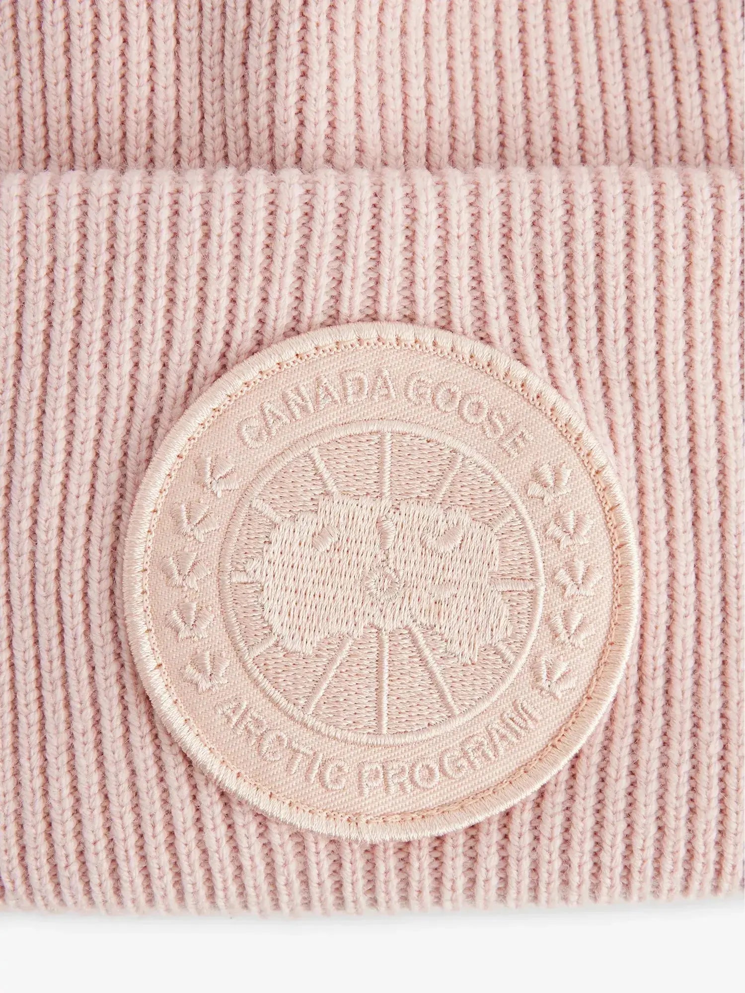 Women's Arctic Toque Logo-Patch Wool Beanie Hat Canada Goose