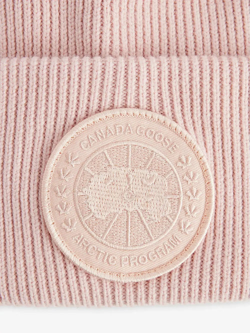 Women's Arctic Toque Logo-Patch Wool Beanie Hat Canada Goose