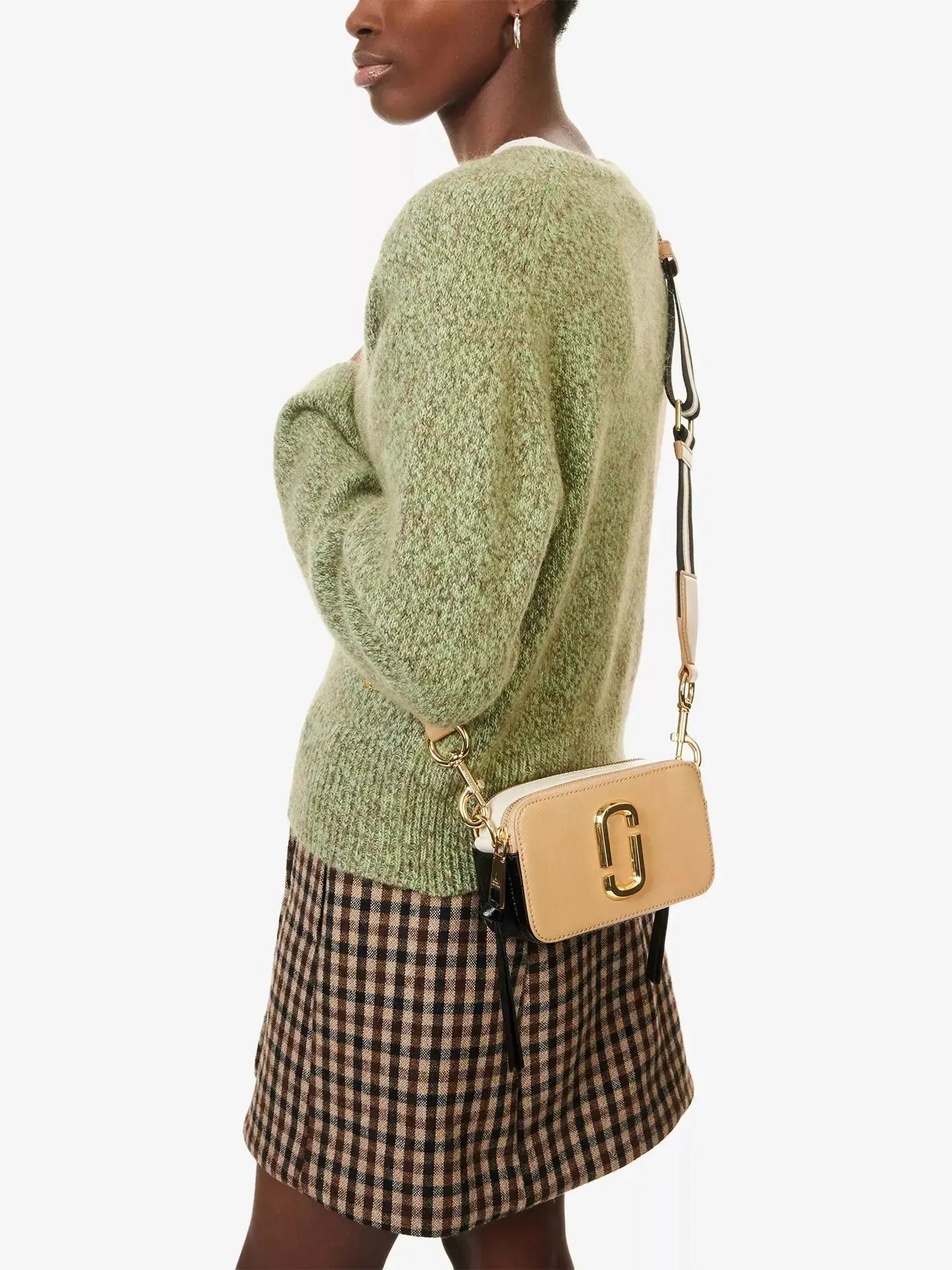 Women's The Snapshot Leather Cross-Body Bag Marc Jacobs